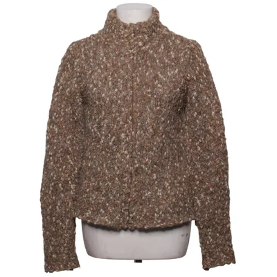 Cardigan (Brown, Multicolored) from VISUAL Acrylic, Alpaca wool, Mohair, Polyamide, Polyester