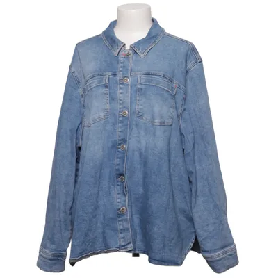 Denim shirt (Blue) from Sun Cotton, Elastane