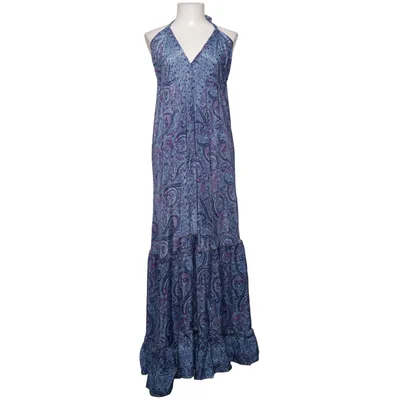 Maxi dress (Blue, Pink, Multicolored) from Corte Hindu Silk