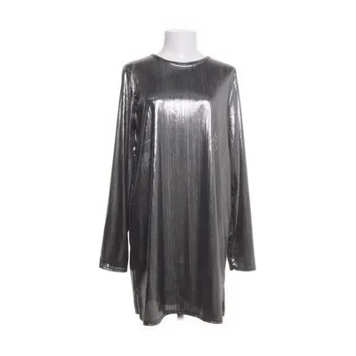 Jurk (Zilver) van Boohoo Elastaan, Polyester, Viscose
