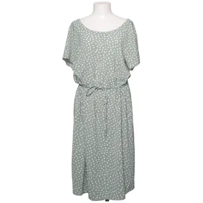 Dress (Green, White) from ONLY Carmakoma Polyester