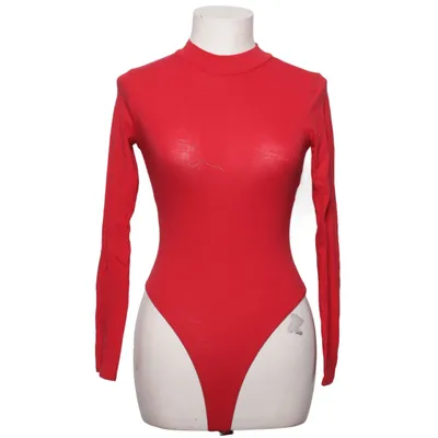 Romper (Rood) van Fashion Nova Katoen, Elastaan
