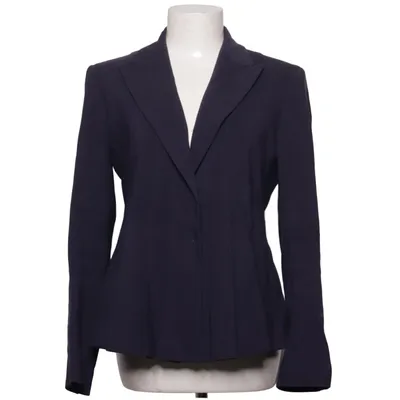 Blazer (Bleu) de Sportmax by MaxMara Coton, Élasthane, Polyester, Viscose