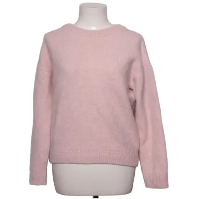 Pull-over (Rose) de La Maille Sézane Laine d'alpaga, Élasthane, Polyamide