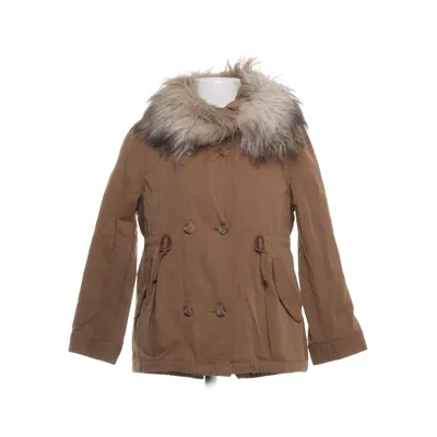 Vinterkappa (Brun) från Zara Kids Bomull, Polyester