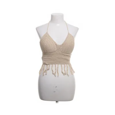 Crop top (Beige) van Tally Weijl Katoen, Polyester
