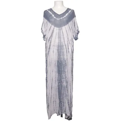 Jurk (Blauw, Wit) van Oneseason Polyester, Elastaan, Viscose