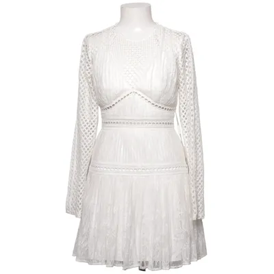 Dress (White) from Self-Portrait Elastane, Polyamide, Polyester