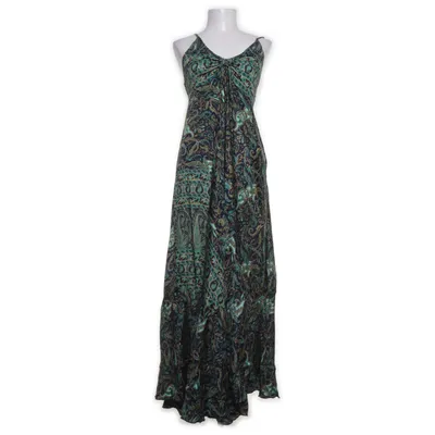 Maxi dress (Green, Multicolored) from Guru Shop Viscose