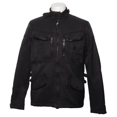 Veste (Noir) de Schott Coton, Nylon, Polyester, Laine