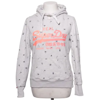Huvtröja (Grå, Flerfärgad) från Superdry Bomull, Polyester