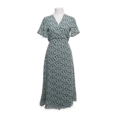 Wikkeljurk (Blauw, Meerkleurig) van VILA Gerecycled polyester