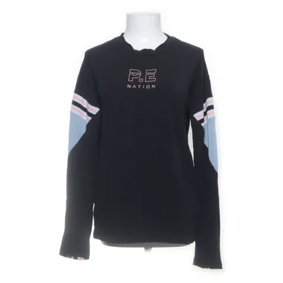 Long sleeve T-shirt (Black, Multicolored) from P.E Nation Cotton, Elastane, Polyester