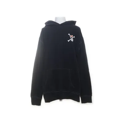 Huvtröja (Svart) från One Piece Bomull, Polyester