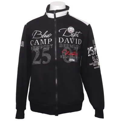 Sports jacket (Black) from Apple Active Wear Cotton