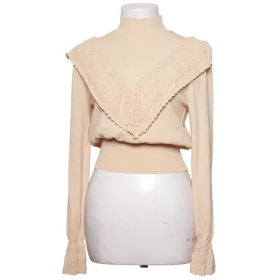 Sweater (Beige) from Zara Polyamide, Viscose