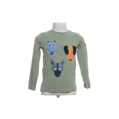 Lange mouwen shirt (Groen) van Polarn O. Pyret Organisch katoen, Elastaan