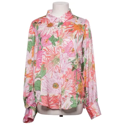 Blouse (Pink, Green, Multicolored) from Guts & Gusto Polyester