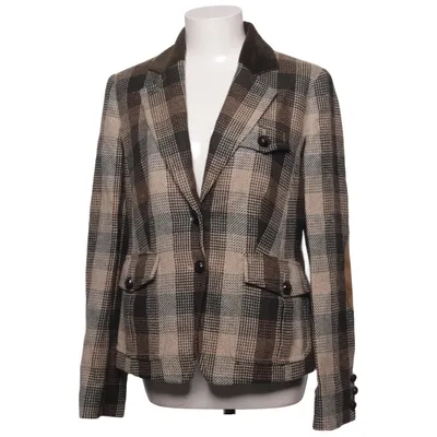 Blazer (Beige, Brown, Gray) from DAKS London Cotton, Wool