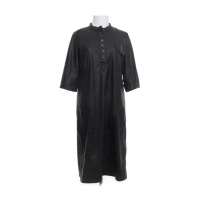 Jurk (Zwart) van Jane Lushka Polyester, Polyurethaan