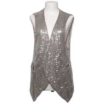 Anzugweste (Silber) von By Zoé Polyamid, Polyester