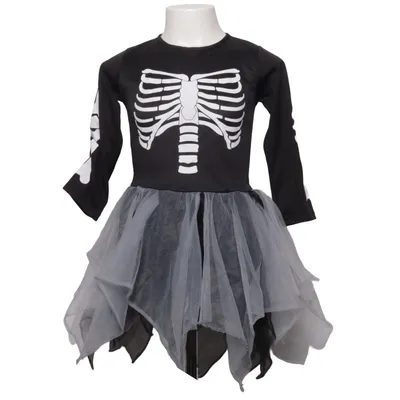 Déguisement (Noir, Blanc) Polyester