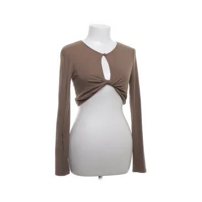 Crop top (Brun) fra White Fox Polyester, Bomuld