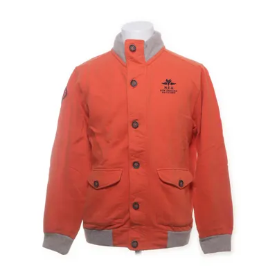 Collegejacka (Orange, Grå) från New Zealand Auckland Bomull, Polyester, Ull