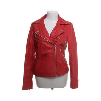 Bikerjack (Rood) van Mango Leer, Polyester