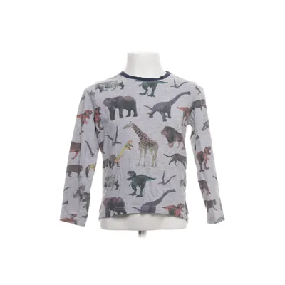 Långärmad t-shirt (Grå, Flerfärgad) från Kids Bomull, Viskos