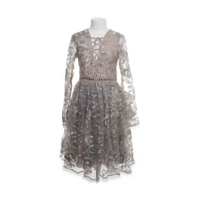 Cocktailklänning (Beige, Flerfärgad) från TD Polyester