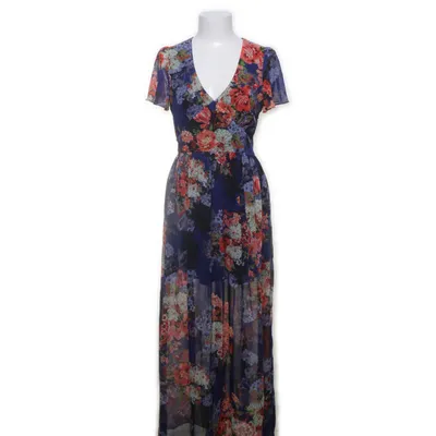 Långklänning (Blå, Flerfärgad) från ASOS Polyester