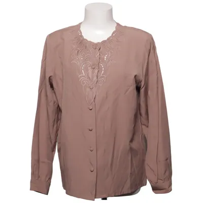 Blus (Beige) från Cappucini Polyester, Viskos