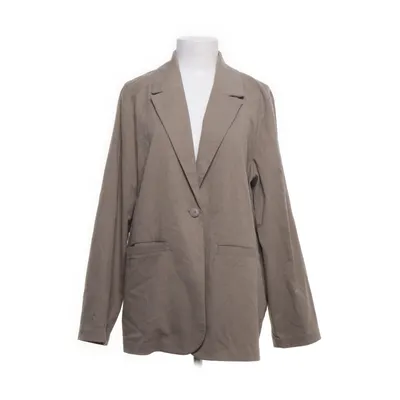 Blazer (Brown) from Monki Polyester, Viscose, Elastane