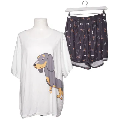 Pajamas (White, Black, Multicolored) Elastane, Polyester