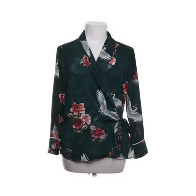 Omlottblus (Grön, Flerfärgad) från Zara Basic Collection Polyester
