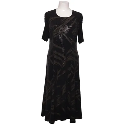Robe de cocktail (Noir, Or) de Klaus Modelle Élasthane, Polyester