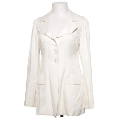 Blazer (Blanc) de Plein Sud Acétate, Viscose