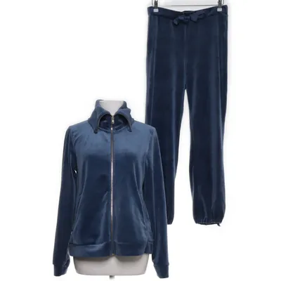 Mjukisset (Blå) från Lindex Elastan, Polyester