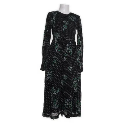 Kjole (Sort, Grøn) fra Ganni Viscose