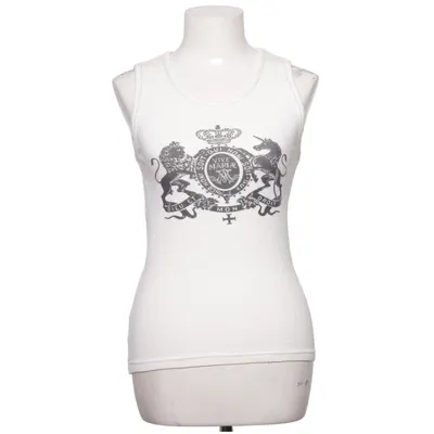 Tank Top (White, Black) from Vive Maria