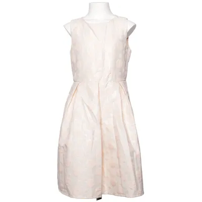 Robe de fille de fleur (Beige, Or) de LC Waikiki Girls Coton, Fibre métallique, Polyester