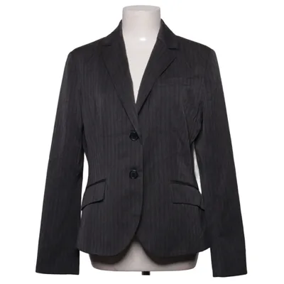 Blazer (Gris) de New York & Company Élasthane, Polyester, Viscose