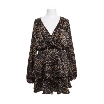 Jumpsuit (Black, Beige) from Seven Sisters Polyester