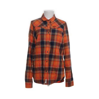 Flannel shirt (Orange, White, Blue) from State of Elevenate Cotton