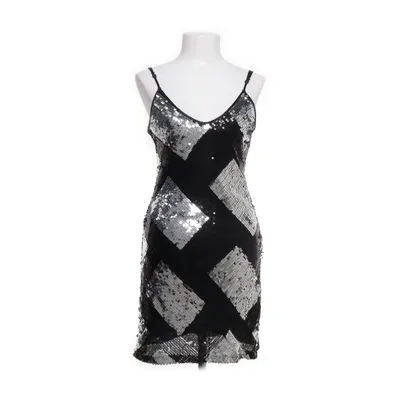Cocktail dress (Black, Silver) from Maner