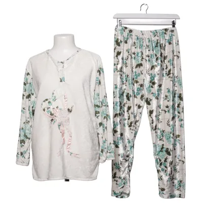 Pyjama (Wit, Groen, Roze) van Romantic