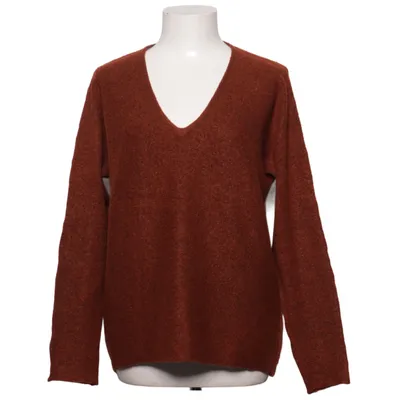 Pull-over (Marron) de Samsa Collection Acrylique, Élasthane, Polyester