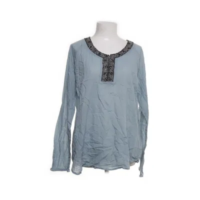 Blus (Petrol, Flerfärgad) från Ze-Ze Concept Bomull