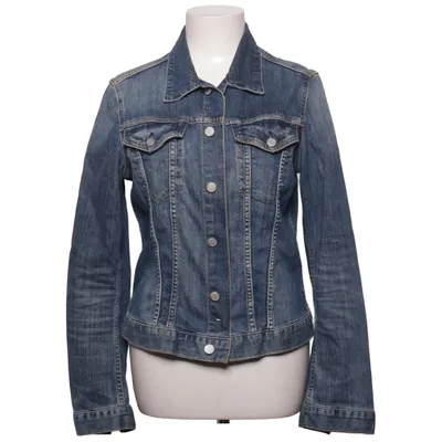 Denim jacket (Blue) from Crocker Cotton, Elastane